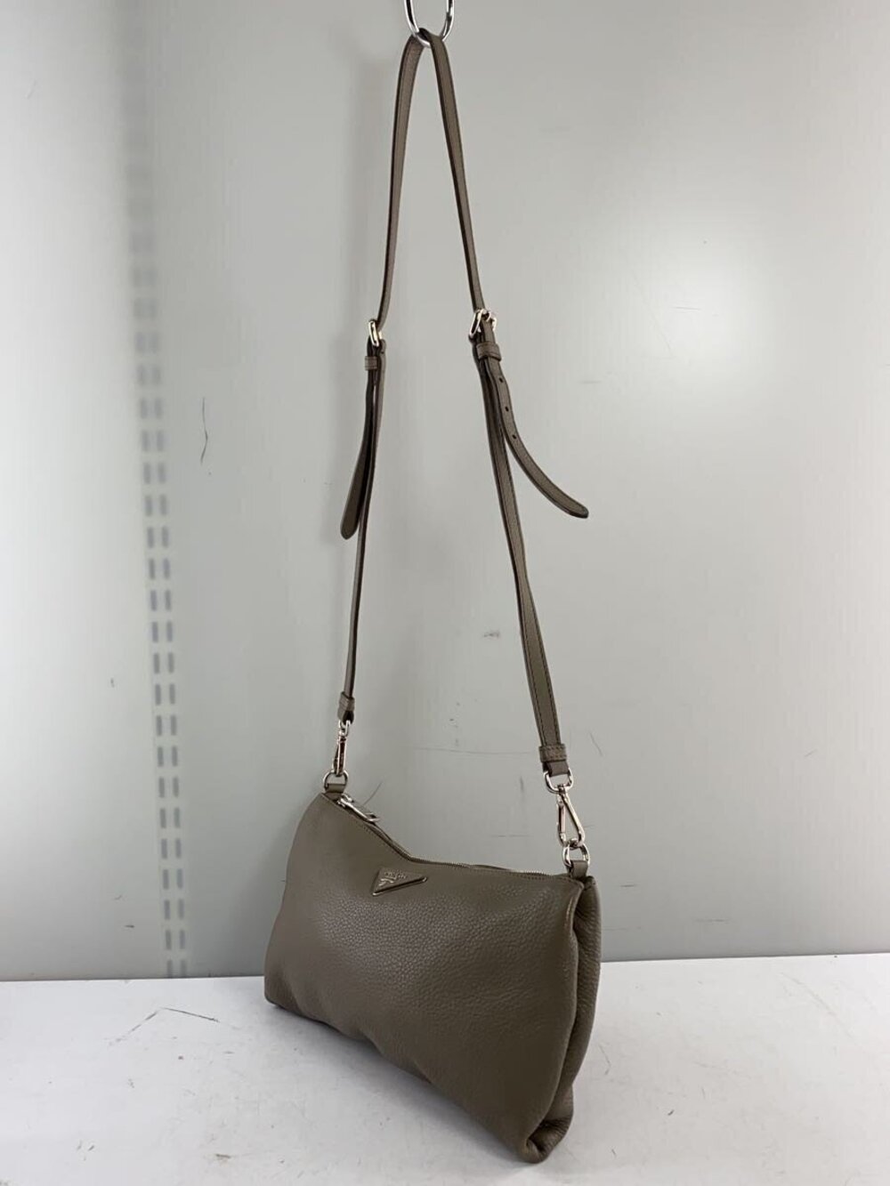 Prada Vitelo Bag Daino Crossbody Leather Black